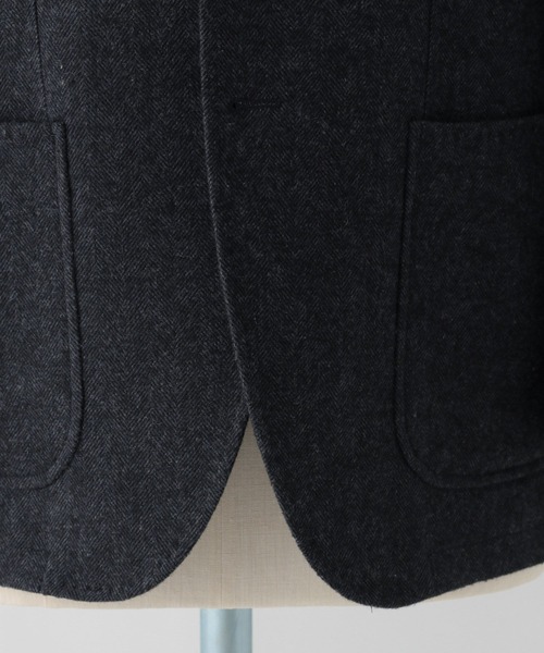 GLOBAL WORK（グローバルワーク）の「ウールブレンドジャケット/Salon de GW/581176（テーラードジャケット・メンズ・グレー/ブラウン/ネイビー・SMALL/MEDIUM/LARGE/X-LARGE）」の7枚目の写真