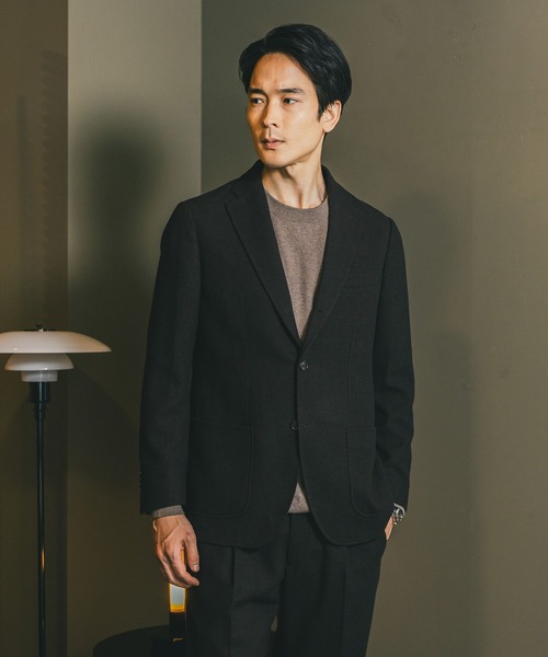 未使用品 +J 20AW ウールブレンドジャケット ウールブレンドパンツ