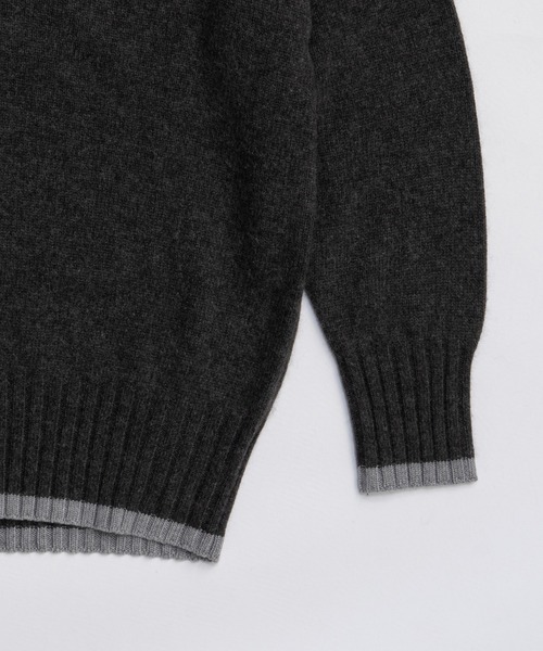 PRANK PROJECT（プランクプロジェクト）の「アンゴラウールVネックニット / Angora Wool V-Neck Knit（ニット/セーター・レディース・ピンク/ホワイト/チャコールグレー/ブラック・FREE）」の12枚目の写真