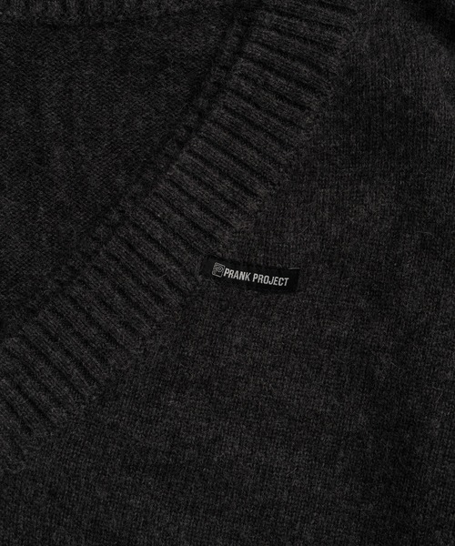 PRANK PROJECT（プランクプロジェクト）の「アンゴラウールVネックニット / Angora Wool V-Neck Knit（ニット/セーター・レディース・ピンク/ホワイト/チャコールグレー/ブラック・FREE）」の13枚目の写真