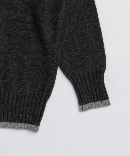 PRANK PROJECT（プランクプロジェクト）の「アンゴラウールVネックニット / Angora Wool V-Neck Knit（ニット/セーター・レディース・ピンク/ホワイト/チャコールグレー/ブラック・FREE）」の15枚目の写真