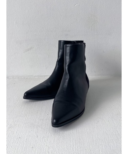 Ungrid（アングリッド）の「ポインテッドトゥブーツ（ブーツ・レディース・ブラウン/ブラック・S/L/M）」の7枚目の写真