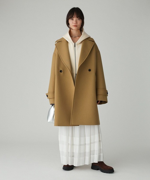 【美品】バビロン⭐️BABYLONE⭐️ ジャケット⭐️コート⭐️定価42900円 ボンディングジャケットコート（ピーコート）｜BABYLONE（バビロン）の