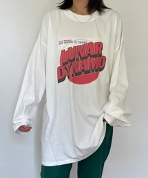 CRB（シーアールビー）の「ピグメントロゴビッグロンT（Tシャツ/カットソー・レディース）」