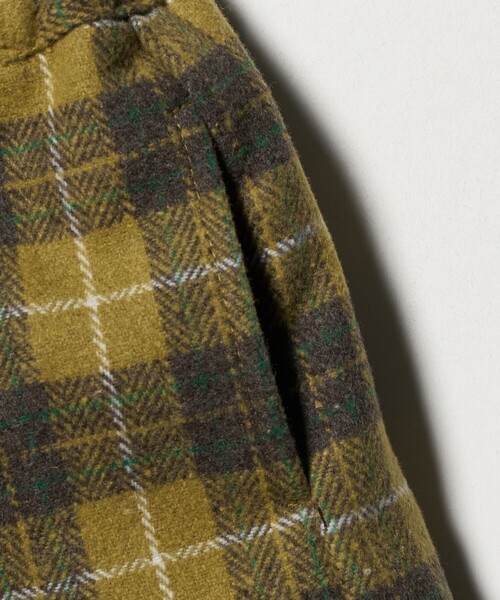 green label relaxing（グリーンレーベルリラクシング）の「チェック ラップキュロット（イエロー） / キッズ  100cm-160cm（その他パンツ・キッズ・イエロー・120cm/100cm/150cm/130cm/140cm/160cm/110cm）」の17枚目の写真