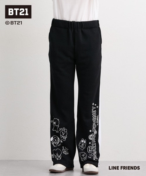 SMILE LAND（スマイルランド）の「【BT21】裏起毛パンツ＜大きいサイズ有＞（その他パンツ・レディース・チャコール/ブラック/カーキ・M/L/LL/3L/4L/5L）」の20枚目の写真