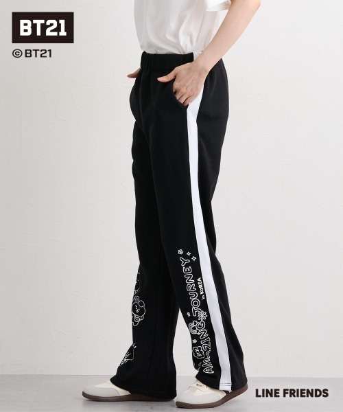 SMILE LAND（スマイルランド）の「【BT21】裏起毛パンツ＜大きいサイズ有＞（その他パンツ・レディース・チャコール/ブラック/カーキ・M/L/LL/3L/4L/5L）」の21枚目の写真