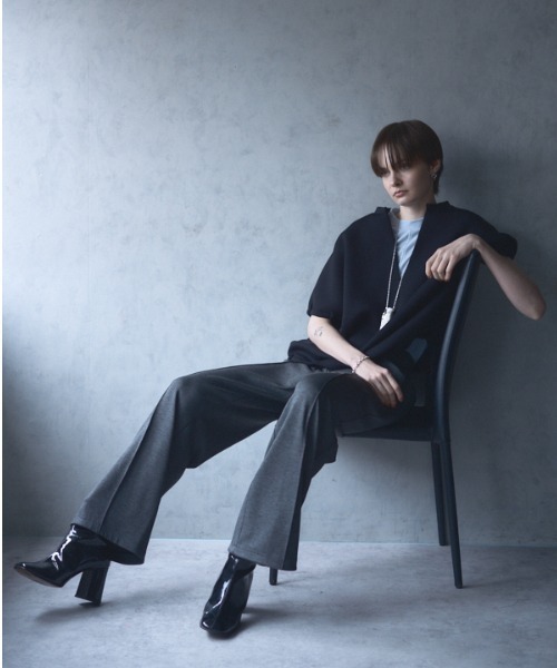 Muel Chic（ミュエルシック）の「Nico pants  ニコパンツ（その他パンツ・レディース・ブラック/グレー/オフホワイト/ラベンダー・MEDIUM/SMALL）」の13枚目の写真