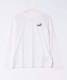《PUMA》ESS スモール NO.1 ロゴ LS Tシャツ