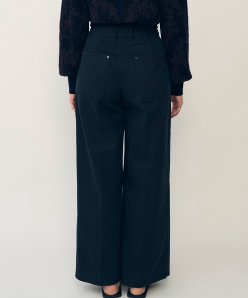 IRENENNE(アイレネ)の「ピグメントツイルワークパンツ / Pigment Twill Work Pants(その他パンツ・レディース・ブラウン/ネイビー・38/36/34)」の12枚目の写真