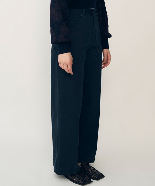 IRENENNE(アイレネ)の「ピグメントツイルワークパンツ / Pigment Twill Work Pants(その他パンツ・レディース・ブラウン/ネイビー・38/36/34)」の10枚目の写真