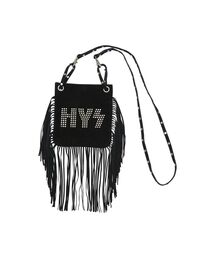 HYSTERIC GLAMOUR | ロゴスタッズ フリンジミニバッグ(ショルダーバッグ)
