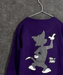 TOM&JERRY（トムアンドジェリー）の「【トム＆ジェリー/TOM&JERRY】 オーバーサイズ　ロンT（Tシャツ/カットソー）」