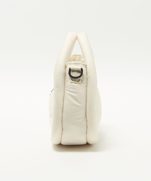 HUNTER（ハンター）の「＜HUNTER＞フレイムド パファー ホーボー バッグ （ミディ）（トートバッグ・レディース・ブラック/オフホワイト・FREE）」の10枚目の写真