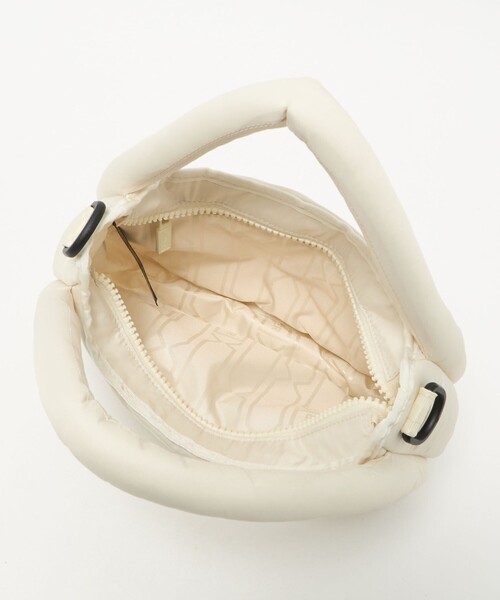 HUNTER（ハンター）の「＜HUNTER＞フレイムド パファー ホーボー バッグ （ミディ）（トートバッグ・レディース・ブラック/オフホワイト・FREE）」の15枚目の写真