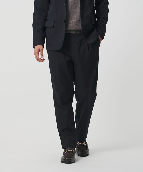 セール】エコフルフラン 1プリーツ テーパード パンツ NO.5