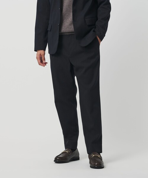 エコフルフラン 1プリーツ テーパード パンツ NO.5 セットアップ対応