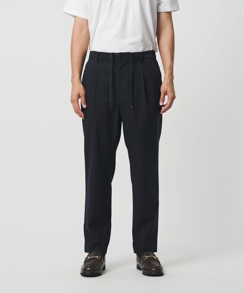 セール】エコフルフラン 1プリーツ テーパード パンツ NO.5