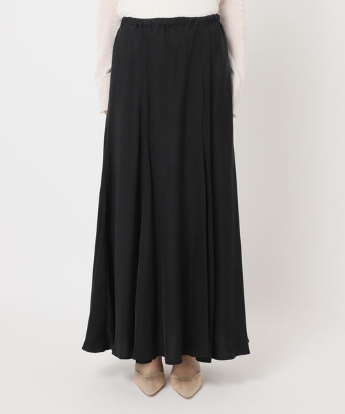 plage（プラージュ）の「《追加》Washable Fibril フレア スカート（スカート・レディース・アイボリー/ブラック・38/36/34）」の19枚目の写真