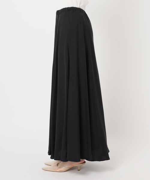 plage（プラージュ）の「《追加》Washable Fibril フレア スカート（スカート・レディース・アイボリー/ブラック・38/36/34）」の20枚目の写真