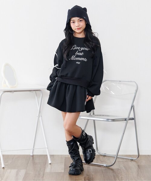 algy（アルジー）の「ダンボールセットアップ（セットアップ・キッズ・ブラック/サックスブルー・XX-SMALL/X-SMALL/MEDIUM/SMALL）」の3枚目の写真