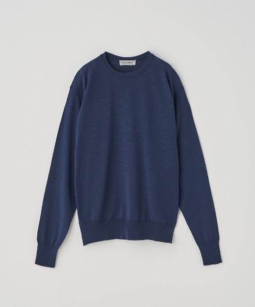 新品未使用 JOHN SMEDLEY CLUDNY 長袖プルオーバーニット クルーネック長袖プルオーバー（ニット/セーター）｜JOHN SMEDLEY