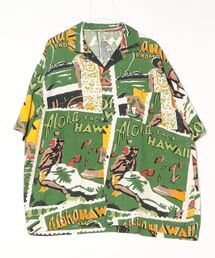 PORTER CLASSIC（ポータークラシック）の「Porter Classic / ポータークラシック：HAWAIIAN OUTDOOR ALOHA SHIRT：PC-024-3255[COR]（シャツ/ブラウス）」