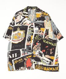 PORTER CLASSIC（ポータークラシック）の「Porter Classic / ポータークラシック：HAWAIIAN OUTDOOR ALOHA SHIRT：PC-024-3255[COR]（シャツ/ブラウス）」