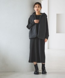 専用　studio CLIP ワッフルワンピース　黒 専用 studio CLIP ワッフルワンピース 黒 studio CLIP｜《natural by