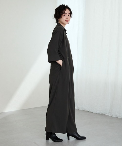 ORiental TRaffic（オリエンタルトラフィック）の「ストレッチ ヒール バックジップ ブーツ / 51423（ブーツ・レディース・ブラック/レッド/ブラウン・S/M/L/LL）」の15枚目の写真