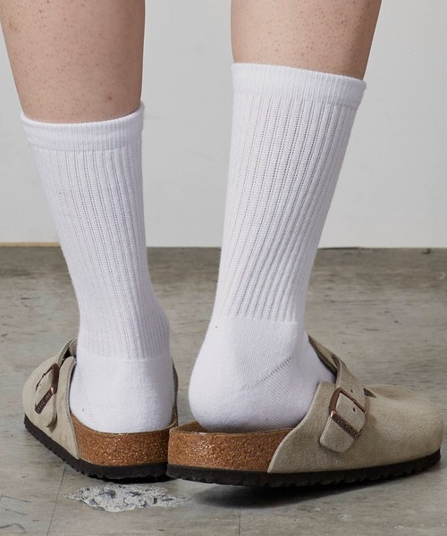 Russell Athletic(ラッセルアスレティック)の「Russell Athletic/ラッセル MENS Crew Length Sports Socks アスレティック パイル3Pソックス 靴下(ソックス/靴下・メンズ・その他/ホワイト系その他・25-27)」の16枚目の写真