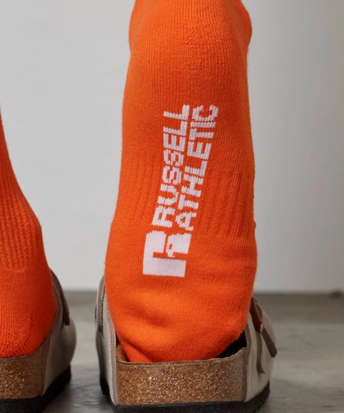 Russell Athletic(ラッセルアスレティック)の「Russell Athletic/ラッセル MENS Crew Length Sports Socks アスレティック パイル3Pソックス 靴下(ソックス/靴下・メンズ・その他/ホワイト系その他・25-27)」の10枚目の写真