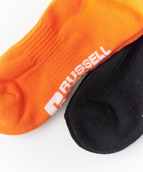 Russell Athletic(ラッセルアスレティック)の「Russell Athletic/ラッセル MENS Crew Length Sports Socks アスレティック パイル3Pソックス 靴下(ソックス/靴下・メンズ・その他/ホワイト系その他・25-27)」の21枚目の写真