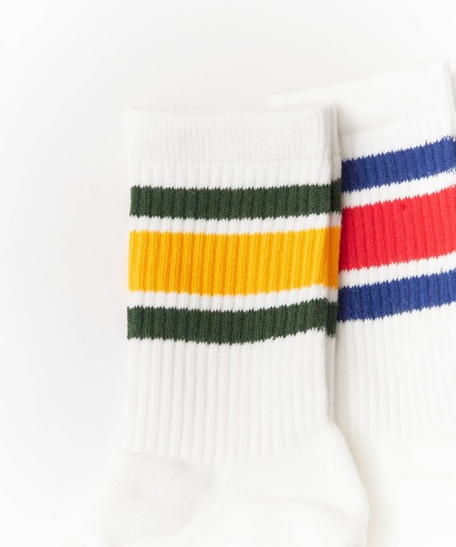 Russell Athletic(ラッセルアスレティック)の「Russell Athletic/ラッセル MENS Crew Length Sports Socks アスレティック パイル3Pソックス 靴下(ソックス/靴下・メンズ・その他/ホワイト系その他・25-27)」の9枚目の写真