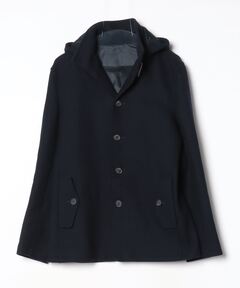 セール】ヘリンボーン ショート ピーコート（ピーコート）｜23区 L