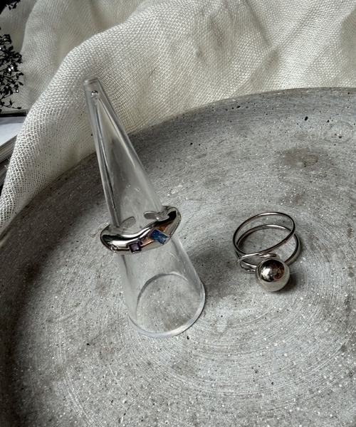 Rechic(リシック)の「【hidekaさんコラボ】メタルボール デザインリング(リング・レディース・シルバー・FREE)」の7枚目の写真