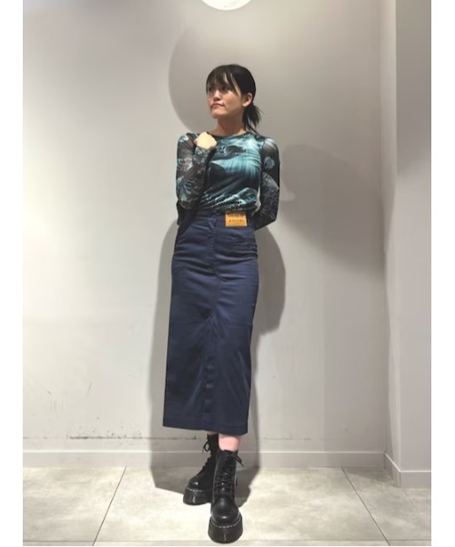 Desigual(デシグアル)の「【Desigual×BOTTER】オーシャンプリント亀Tシャツ(Tシャツ/カットソー・レディース・ブルー・S/M/L/XL)」の1枚目の写真