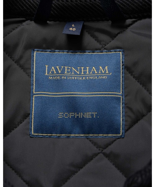 SOPHNET.(ソフネット)の「LAVENHAM OVERSIZED DENHAM(ブルゾン・メンズ・ブラウン/ブラック・1/2/3/4)」の16枚目の写真