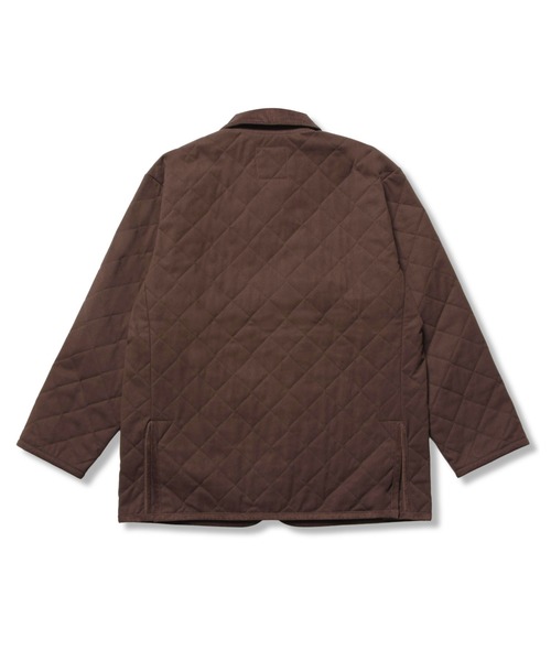 SOPHNET.(ソフネット)の「LAVENHAM OVERSIZED DENHAM(ブルゾン・メンズ・ブラウン/ブラック・1/2/3/4)」の5枚目の写真