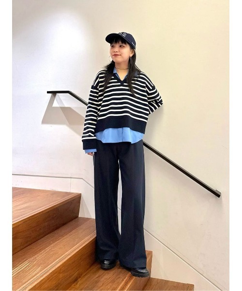 裏起毛マリンパンツ（その他パンツ）｜allureville（アルアバイル）の