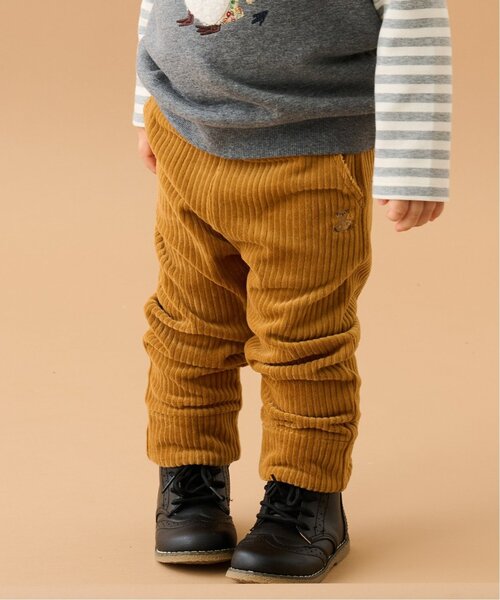 sense of wonder（センスオブワンダー）の「ニットコールくまパンツ（その他パンツ・キッズ・チャコール/ピンク/キャメル・110cm/120cm/90cm/100cm/80ｃｍ）」の3枚目の写真