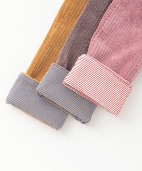 sense of wonder（センスオブワンダー）の「ニットコールくまパンツ（その他パンツ・キッズ・チャコール/ピンク/キャメル・110cm/120cm/90cm/100cm/80ｃｍ）」の17枚目の写真