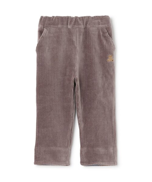 sense of wonder（センスオブワンダー）の「ニットコールくまパンツ（その他パンツ・キッズ・チャコール/ピンク/キャメル・110cm/120cm/90cm/100cm/80ｃｍ）」の4枚目の写真