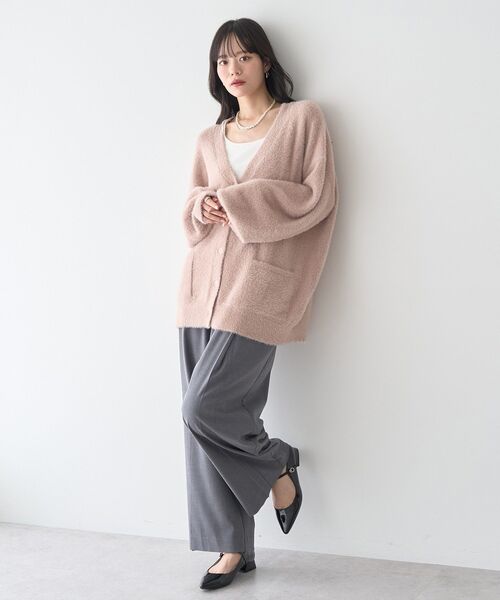 earth music&ecology（アースミュージックアンドエコロジー）の「【カップ付き】クロスストラップカップ付キャミソール（キャミソール・レディース・ブラック/アイボリー・S/M）」の5枚目の写真