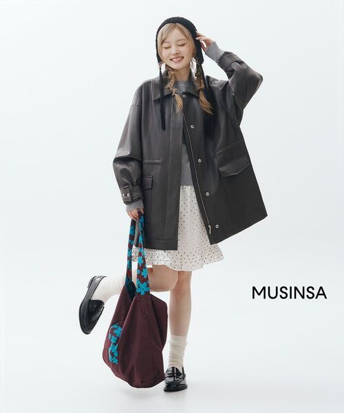 PARTIMENTO WOMEN(パルティメントウィメン)の「コントラストストライプニットクルーネック_メランジ(ニット/セーター・レディース・その他・SMALL/MEDIUM)」の6枚目の写真
