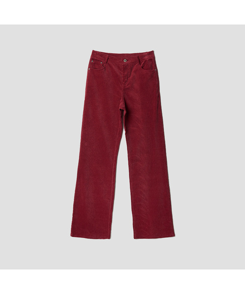 TTUDEMENT(トュードメント)の「70s CORDUROY PANTS 4COLORS(その他パンツ・レディース・チャコール/バーガンディー/アイボリー/パープル・SMALL/MEDIUM/LARGE)」の4枚目の写真