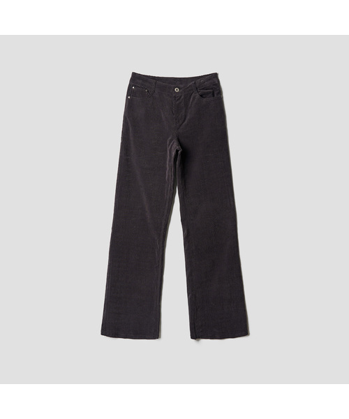 TTUDEMENT(トュードメント)の「70s CORDUROY PANTS 4COLORS(その他パンツ・レディース・チャコール/バーガンディー/アイボリー/パープル・SMALL/MEDIUM/LARGE)」の1枚目の写真