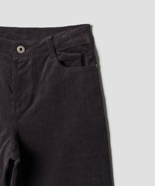 TTUDEMENT(トュードメント)の「70s CORDUROY PANTS 4COLORS(その他パンツ・レディース・チャコール/バーガンディー/アイボリー/パープル・SMALL/MEDIUM/LARGE)」の21枚目の写真