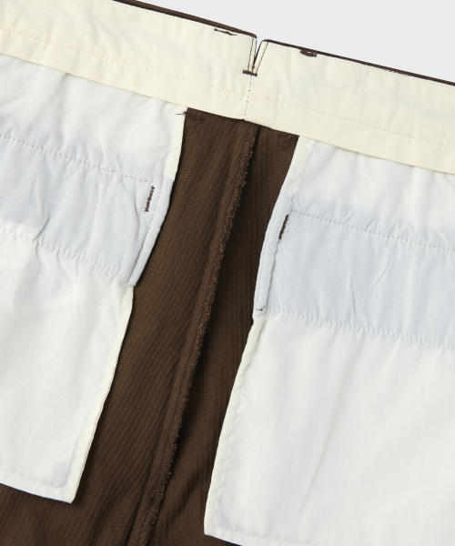 MUSINSA STANDARD（ムシンサスタンダード）の「[シティワーカーズ] 8Wコーデュロイテーパードパンツ [ブラウン]（その他パンツ・メンズ・その他・40/38/42/36/34/32/30/31/33/26/27/28/29）」の7枚目の写真