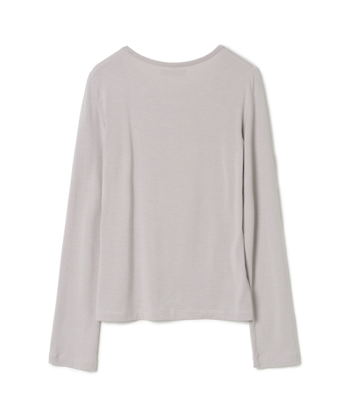 MILLO WOMEN（ミロウーマン）の「タイポグラフィTシャツ[グレー]（Tシャツ/カットソー・レディース・その他・FREE）」の3枚目の写真